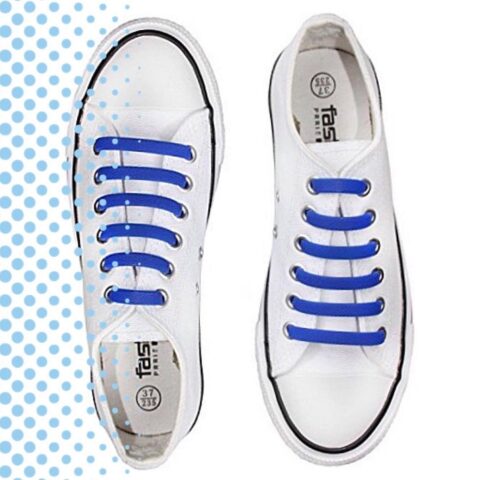 синие шнурки на кроссовках2 для web